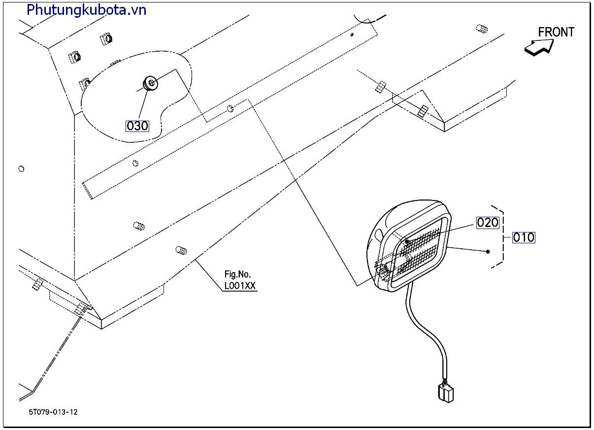 Đèn tác nghiệp ( phễu nạp liệu)